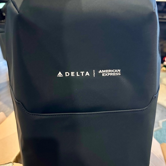 AWAY x Delta x American Express Navy Blue Everywhere Zip Backpack Travel Tech main image 9